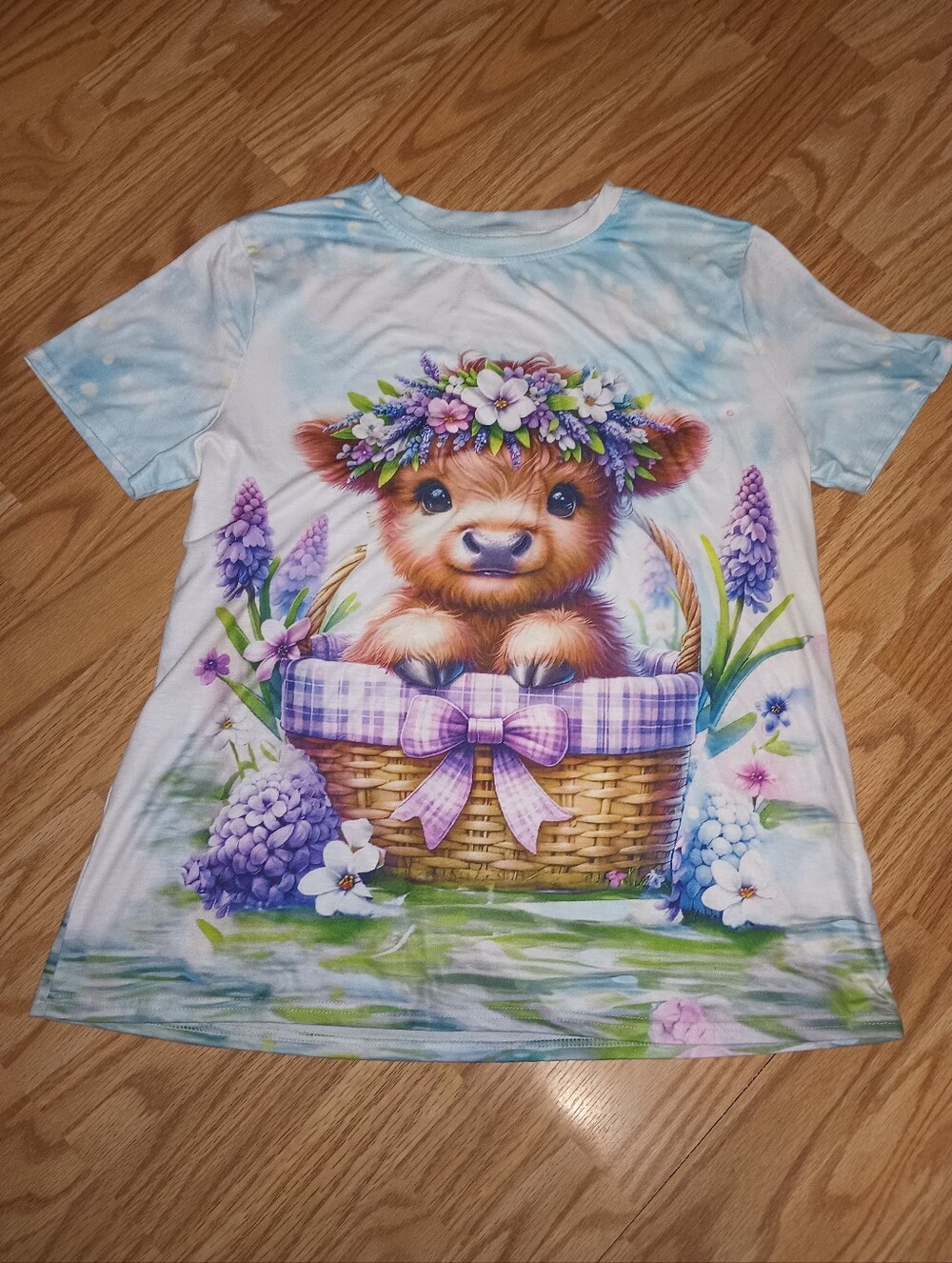 Highland Calf T-Shirt. Women's XL